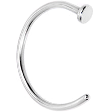 Load image into Gallery viewer, 18G 3/8 Grade 23 Titanium Minimalist Nose Hoop
