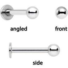 Load image into Gallery viewer, 16G 1/4 Perfect in Pink Cartilage Tragus Earring Set of 3
