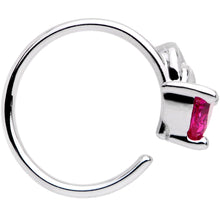 将图片加载到图库查看器，20G 5/16 Pink Gem Triangle Wave Seamless Circular Ring

