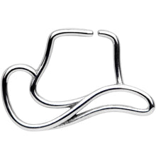 将图片加载到图库查看器，18G Howdy Folks Cowboy Hat Closure Ring
