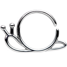 将图片加载到图库查看器，18G The Travelling Snail Closure Ring
