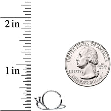 将图片加载到图库查看器，18G The Travelling Snail Closure Ring
