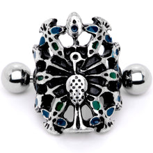 Load image into Gallery viewer, 16G 1/2 Crazy Thanksgiving Turkey Cuff Cartilage Earring
