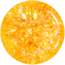 Load image into Gallery viewer, Yellow Shattered Glass Mellow Sunshine Saddle Plug Set 6mm to 16mm
