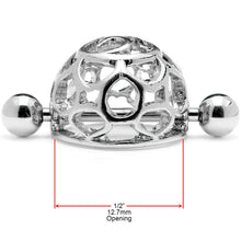 将图片加载到图库查看器，14G 9/16 Framework Dome Geometric Nipple Shield Set
