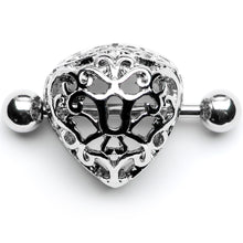 Load image into Gallery viewer, 14G 9/16 Framework Triangular Geometric Nipple Shield Set
