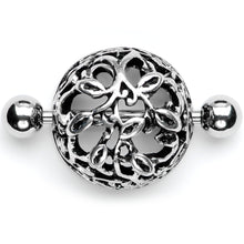 将图片加载到图库查看器，14G 9/16 Framework Twining Vines Nipple Shield Set
