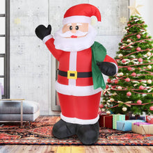 将图片加载到图库查看器，6.4ft Inflatable Christmas Giant Santa Claus
