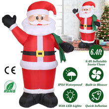 将图片加载到图库查看器，6.4ft Inflatable Christmas Giant Santa Claus

