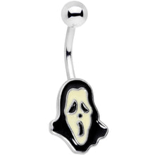 将图片加载到图库查看器，Scary Scream for Me Ghost Belly Ring
