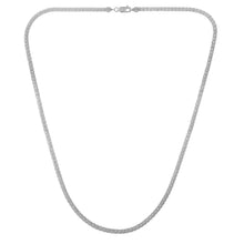 Load image into Gallery viewer, Ice Barrel Chain in 14k White Gold (3.10 mm)
