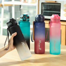 将图片加载到图库查看器，650ml/1000ml/1500ml High Quality Material Sport Water Bottle Cycling Climbing Gym Fitness Drinking Bottles Eco-Friendly Stainless Steel Vacuum Insulated Water Bottle Leak Proof Double-Wall Thermos Flask Water Bottle Drink Beverage Bottle
