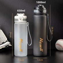 将图片加载到图库查看器，650ml/1000ml/1500ml High Quality Material Sport Water Bottle Cycling Climbing Gym Fitness Drinking Bottles Eco-Friendly Stainless Steel Vacuum Insulated Water Bottle Leak Proof Double-Wall Thermos Flask Water Bottle Drink Beverage Bottle
