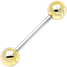 Load image into Gallery viewer, Pastel Wavy Lines Barbell Tongue Ring Set of 4
