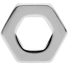 Load image into Gallery viewer, 0G Geometric Hexagon Screw Fit Tunnel Plug Set

