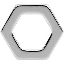将图片加载到图库查看器，1/2 Geometric Hexagon Screw Fit Tunnel Plug Set
