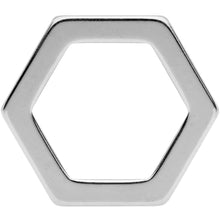 将图片加载到图库查看器，3/4 Geometric Hexagon Screw Fit Tunnel Plug Set
