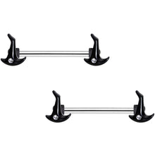 Load image into Gallery viewer, 14G 9/16 Clear Gem Witch Hat Barbell Nipple Ring Set
