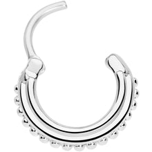 将图片加载到图库查看器，16G 3/8 Delicate Details Hinged Septum Ring
