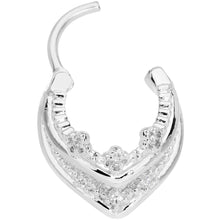 将图片加载到图库查看器，16G 3/8 Pretty Princess Hinged Septum Ring
