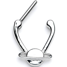 Load image into Gallery viewer, 16G 5/16 Saturn Interplanetary Hinged Cartilage Clicker
