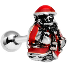 Load image into Gallery viewer, 16G 1/4 Little Santa Claus Cartilage Tragus Earring

