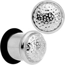 将图片加载到图库查看器，Hammered Finish Single Flare Plug Set 6mm to 16mm Sizes
