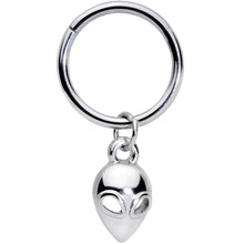 Load image into Gallery viewer, 16G 3/8 Open Eyed Alien Invader Dangle Hinged Segment Ring
