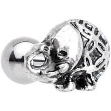 Load image into Gallery viewer, 16G 1/4 Join the Circus Elephant Cartilage Tragus Earring
