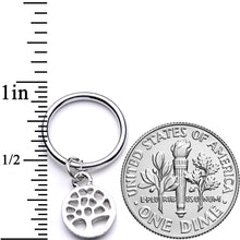 Load image into Gallery viewer, 16G 3/8 Tree of Life Dangle Hinged Segment Ring
