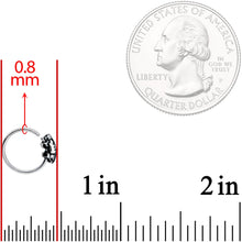 将图片加载到图库查看器，20G 5/16 Feather Seamless Circular Ring
