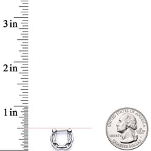 将图片加载到图库查看器，16G 1/4 Chain Link Hinged Septum Clicker
