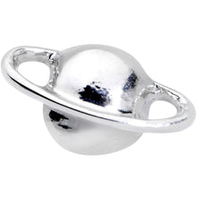 将图片加载到图库查看器，16G 1/4 Ring of Planet Saturn Cartilage Tragus Earring
