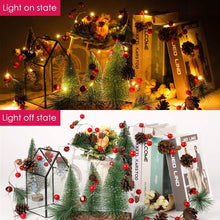 Load image into Gallery viewer, 6.5Ft. 20 LED Christmas Garland with Lights
