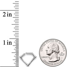 将图片加载到图库查看器，16G 5/16 Rhombus For Royalty Closure Ring
