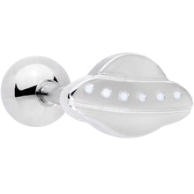 将图片加载到图库查看器，Space Alien Spacecraft UFO Barbell Tongue Ring

