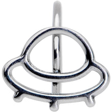 将图片加载到图库查看器，20G 5/16 Alien Spacecraft UFO Seamless Circular Ring
