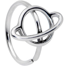 将图片加载到图库查看器，20G 5/16 Planet Saturn Seamless Circular Ring
