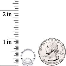 将图片加载到图库查看器，16G 3/8 Alien Spaceship Hinged Segment Ring
