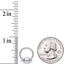 将图片加载到图库查看器，16G 3/8 Super Stellar Planet Saturn Hinged Segment Ring
