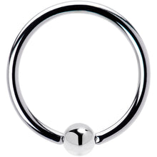 Load image into Gallery viewer, 16G 1/2 Solid 14K White Gold BCR Captive Ring
