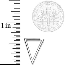 Load image into Gallery viewer, 16G 5/16 Tasteful Geometric Triangle Closure Ring
