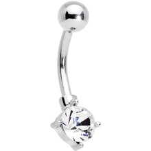 将图片加载到图库查看器，Clear Gem Pineapple Belly Ring Set of 4 Bonus Pack
