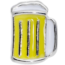 Load image into Gallery viewer, St Patricks Day Frosty Mug of Beer Barbell Tongue Ring
