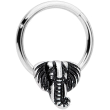Load image into Gallery viewer, 16G 3/8 Elephant Head Hinged Segment Ring
