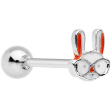将图片加载到图库查看器，Nerdy Easter Bunny Barbell Tongue Ring
