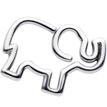 Load image into Gallery viewer, 16G 5/16 Elephant Elegance Closure Ring

