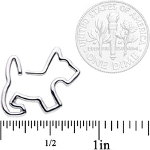 Load image into Gallery viewer, 16G 5/16 Sweet Scotty Dog Closure Ring
