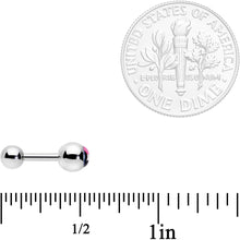 Load image into Gallery viewer, 16G 1/4 Pink Blue White Transgender Pride Flag Cartilage Tragus
