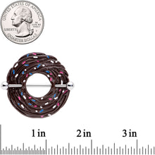 Load image into Gallery viewer, 14G 33mm Chocolate Cupcake Nipple Shield Set
